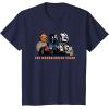 imageStar Wars The Mandalorian Season 3 Mandalorian Creed Grogu TShirtNavy Blue