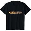imageStar Wars The Mandalorian Series Logo TShirt TShirtBlack