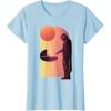 imageStar Wars The Mandalorian The Child Discovery Silhouette TShirtBaby Blue