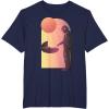 imageStar Wars The Mandalorian The Child Discovery Silhouette TShirtNavy Blue