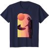 imageStar Wars The Mandalorian The Child Discovery Silhouette TShirtNavy Blue