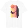 imageStar Wars The Mandalorian The Child Discovery Silhouette TShirtWhite