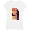 imageStar Wars The Mandalorian The Child Discovery Silhouette TShirtWhite