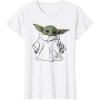 imageStar Wars The Mandalorian The Child Illustration TShirtWhite