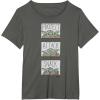 imageStar Wars The Mandalorian The Child Protect Attack Snack TShirtAsphalt Grey