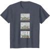 imageStar Wars The Mandalorian The Child Protect Attack Snack TShirtHeather Blue