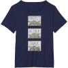 imageStar Wars The Mandalorian The Child Protect Attack Snack TShirtNavy Blue
