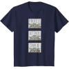 imageStar Wars The Mandalorian The Child Protect Attack Snack TShirtNavy Blue