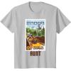 imageStar Wars Welcome to Endor Matching Family AUNT TShirt TShirtSilver Grey