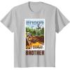 imageStar Wars Welcome to Endor Matching Family BROTHER TShirt TShirtSilver Grey