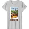 imageStar Wars Welcome to Endor Matching Family DAUGHTER TShirt TShirtSilver Grey