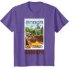 imageStar Wars Welcome to Endor Matching Family GRANDPA TShirt TShirtPurple Heather