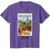 imageStar Wars Welcome to Endor Matching Family MOM TShirt TShirtPurple Heather