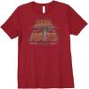 imageStar Wars XWing 1977 Vintage Retro Premium Graphic TShirt Premium TShirtCranberry Red