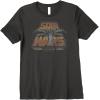 imageStar Wars XWing 1977 Vintage Retro Premium Graphic TShirt Premium TShirtDark Heather Grey