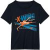 imageStar Wars XWing Starfighter Retro TShirt TShirtBlack