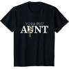 imageStar Wars Yoda Best Aunt Lightsaber Gift for Family TShirtBlack