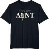 imageStar Wars Yoda Best Aunt Lightsaber Gift for Family TShirtBlack