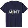 imageStar Wars Yoda Best Aunt Lightsaber Gift for Family TShirtNavy Blue
