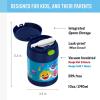 imageThermostat Kids Vacuum Insulated Food Jar with Spoon Mandalorian 10 Ounce Stainless SteelBABY SHARK