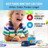 imageThermostat Kids Vacuum Insulated Food Jar with Spoon Mandalorian 10 Ounce Stainless SteelBABY SHARK