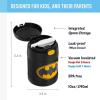 imageThermostat Kids Vacuum Insulated Food Jar with Spoon Mandalorian 10 Ounce Stainless SteelBatman