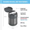 imageThermostat Kids Vacuum Insulated Food Jar with Spoon Mandalorian 10 Ounce Stainless SteelGray