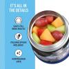 imageThermostat Kids Vacuum Insulated Food Jar with Spoon Mandalorian 10 Ounce Stainless SteelLightyear
