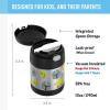 imageThermostat Kids Vacuum Insulated Food Jar with Spoon Mandalorian 10 Ounce Stainless SteelMandalorian