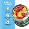 imageThermostat Kids Vacuum Insulated Food Jar with Spoon Mandalorian 10 Ounce Stainless SteelMinecraft