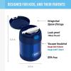 imageThermostat Kids Vacuum Insulated Food Jar with Spoon Mandalorian 10 Ounce Stainless SteelNavy