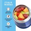 imageThermostat Kids Vacuum Insulated Food Jar with Spoon Mandalorian 10 Ounce Stainless SteelNavy