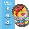 imageThermostat Kids Vacuum Insulated Food Jar with Spoon Mandalorian 10 Ounce Stainless SteelPOKEMON
