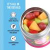 imageThermostat Kids Vacuum Insulated Food Jar with Spoon Mandalorian 10 Ounce Stainless SteelPeppa Pig