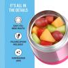 imageThermostat Kids Vacuum Insulated Food Jar with Spoon Mandalorian 10 Ounce Stainless SteelPink