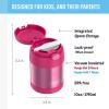 imageThermostat Kids Vacuum Insulated Food Jar with Spoon Mandalorian 10 Ounce Stainless SteelPink