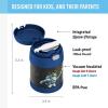 imageThermostat Kids Vacuum Insulated Food Jar with Spoon Mandalorian 10 Ounce Stainless SteelSpace Frog