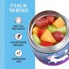 imageThermostat Kids Vacuum Insulated Food Jar with Spoon Mandalorian 10 Ounce Stainless SteelSpace Unicorn