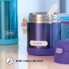 imageThermostat Kids Vacuum Insulated Food Jar with Spoon Mandalorian 10 Ounce Stainless SteelSpiderMan
