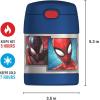 imageThermostat Kids Vacuum Insulated Food Jar with Spoon Mandalorian 10 Ounce Stainless SteelSpiderMan
