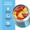 imageThermostat Kids Vacuum Insulated Food Jar with Spoon Mandalorian 10 Ounce Stainless SteelTeal