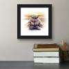 imageTrends International Gallery Pops Star Wars The Mandalorian  Grogu  Meditation Wall Art Wall Poster 12quot x 12quot Black Framed VersionBlack Framed Version