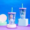 imageZak Designs Star Wars The Mandalorian Double Wall Tumbler with Lid and Straw Made of BreakResistant Plastic Baby YodaThe Child 13oz BPA Free SWSDV540Frozen 2