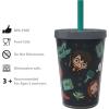 imageZak Designs Star Wars The Mandalorian Double Wall Tumbler with Lid and Straw Made of BreakResistant Plastic Baby YodaThe Child 13oz BPA Free SWSDV540Harry Potter