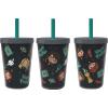 imageZak Designs Star Wars The Mandalorian Double Wall Tumbler with Lid and Straw Made of BreakResistant Plastic Baby YodaThe Child 13oz BPA Free SWSDV540Harry Potter