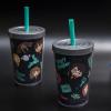imageZak Designs Star Wars The Mandalorian Double Wall Tumbler with Lid and Straw Made of BreakResistant Plastic Baby YodaThe Child 13oz BPA Free SWSDV540Harry Potter