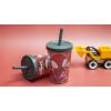 imageZak Designs Star Wars The Mandalorian Double Wall Tumbler with Lid and Straw Made of BreakResistant Plastic Baby YodaThe Child 13oz BPA Free SWSDV540Spidey and His Amazing Friends