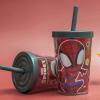 imageZak Designs Star Wars The Mandalorian Double Wall Tumbler with Lid and Straw Made of BreakResistant Plastic Baby YodaThe Child 13oz BPA Free SWSDV540Spidey and His Amazing Friends