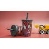 imageZak Designs Star Wars The Mandalorian Double Wall Tumbler with Lid and Straw Made of BreakResistant Plastic Baby YodaThe Child 13oz BPA Free SWSDV540Spidey and His Amazing Friends