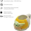 imageZak Designs Star Wars The Mandalorian The Child Sculpted Ceramic Coffee Mug Collectible Keepsake with Unique 3D Character 16 OZ Baby Yoda in CradleBaby YodaThe Child in Cradle